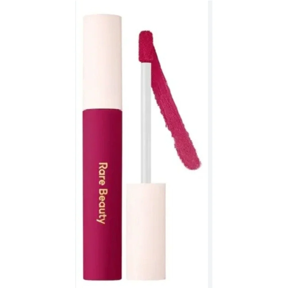Rare Beauty Lip Souffle Matte Lip Cream Heroic 0.13 fl oz Berry Pink Makeup